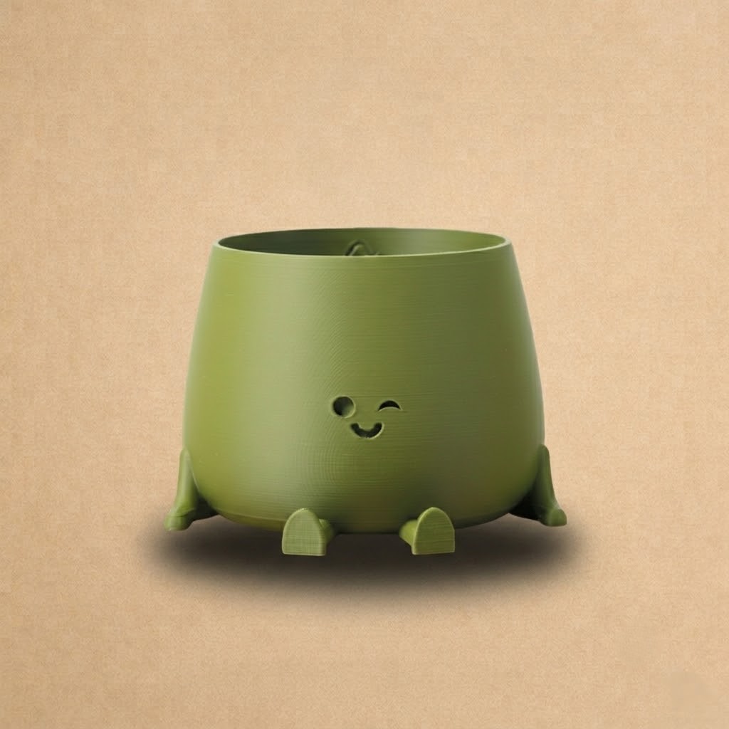 Winking Plant Pot